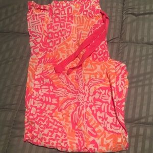 Lilly Pulitzer Pineapple Pajama Pants